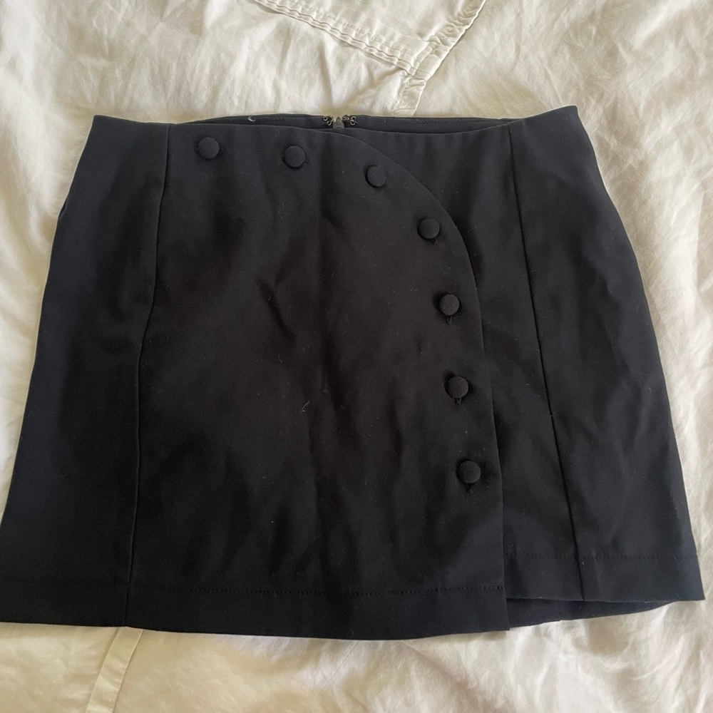 Urban Outfitters Mini Button Skirt